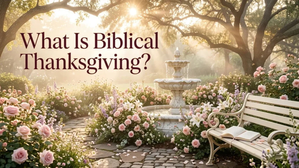 What Is Biblical Thanksgiving?