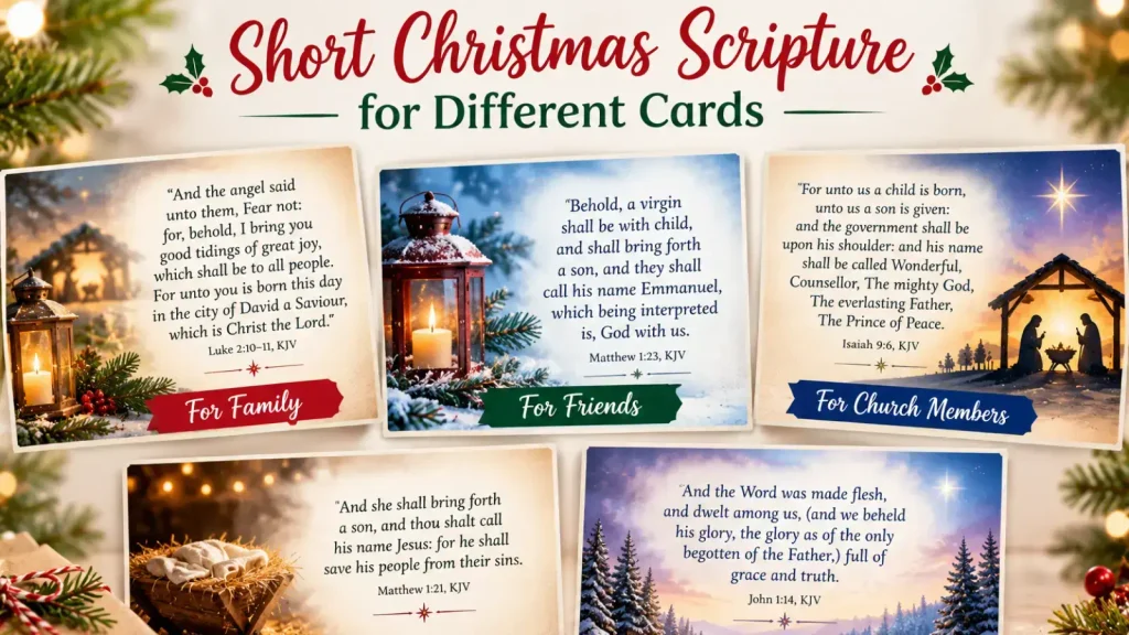 christmas bible verses for cards