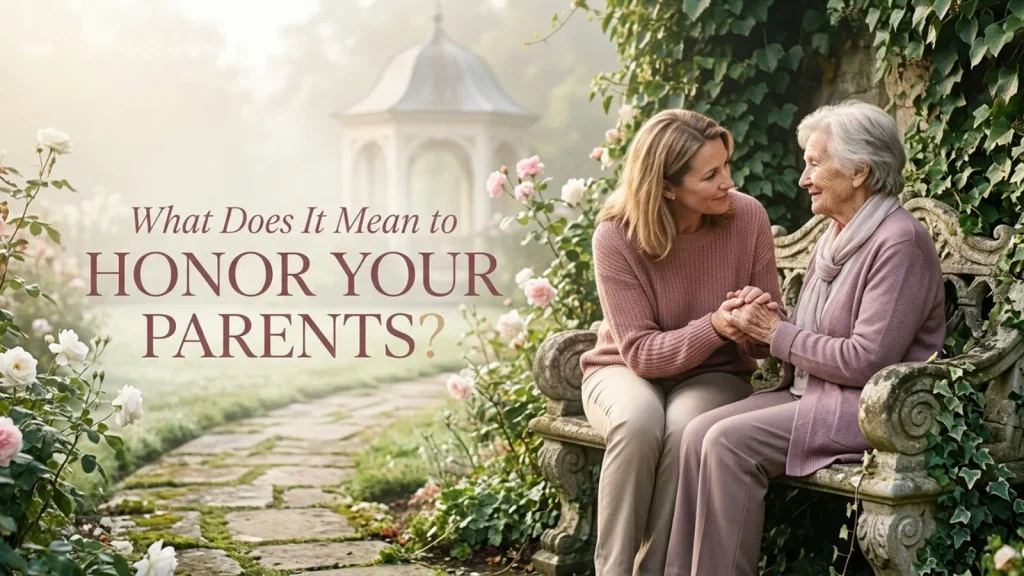 What Does It Mean to Honor Your Parents?