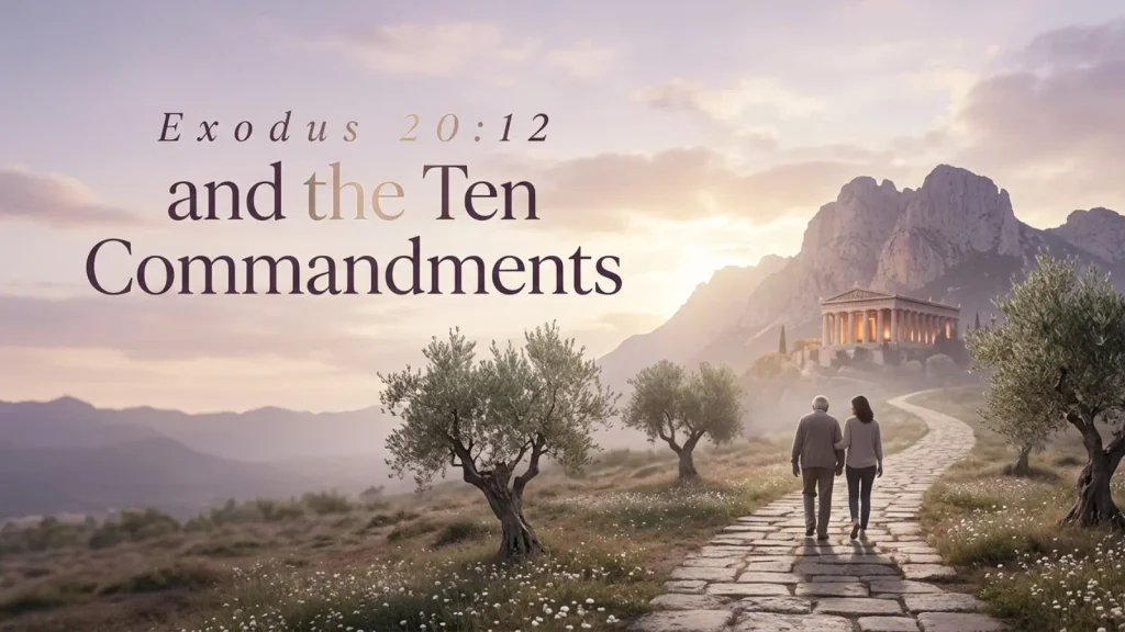 Exodus 20:12 and the Ten Commandments