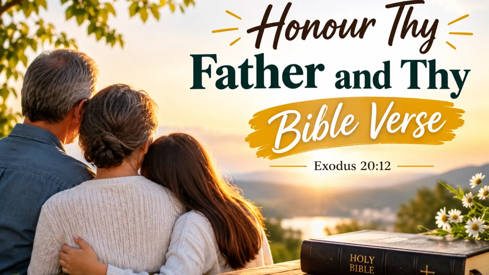honour thy father and thy mother bible verse