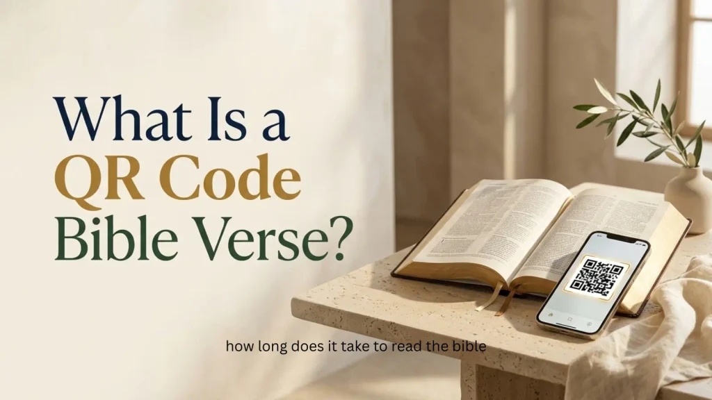 What Is a QR Code Bible Verse?