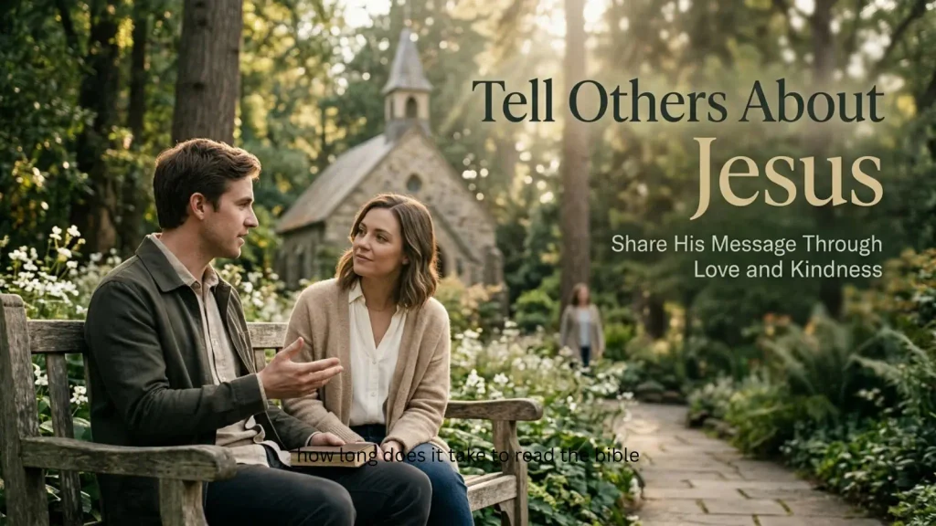 Tell Others About Jesus
