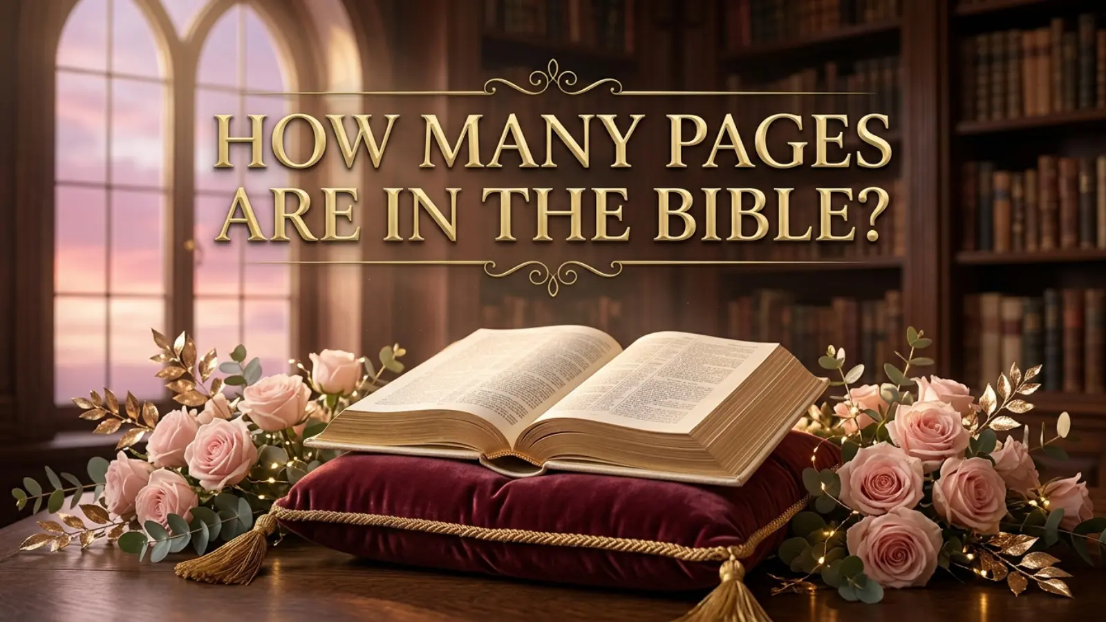 how many pages are in the bible