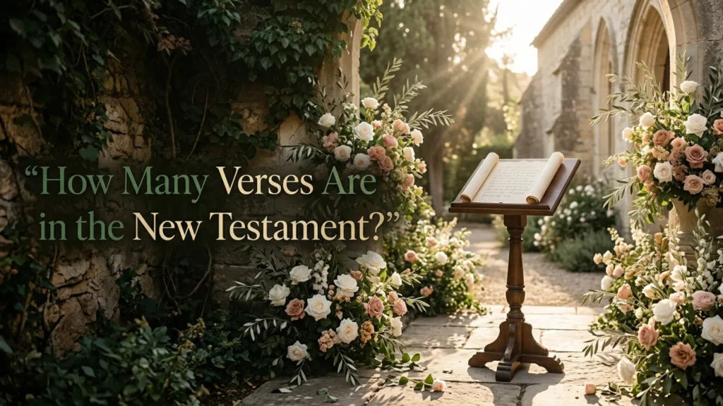 How Many Verses Are in the New Testament?