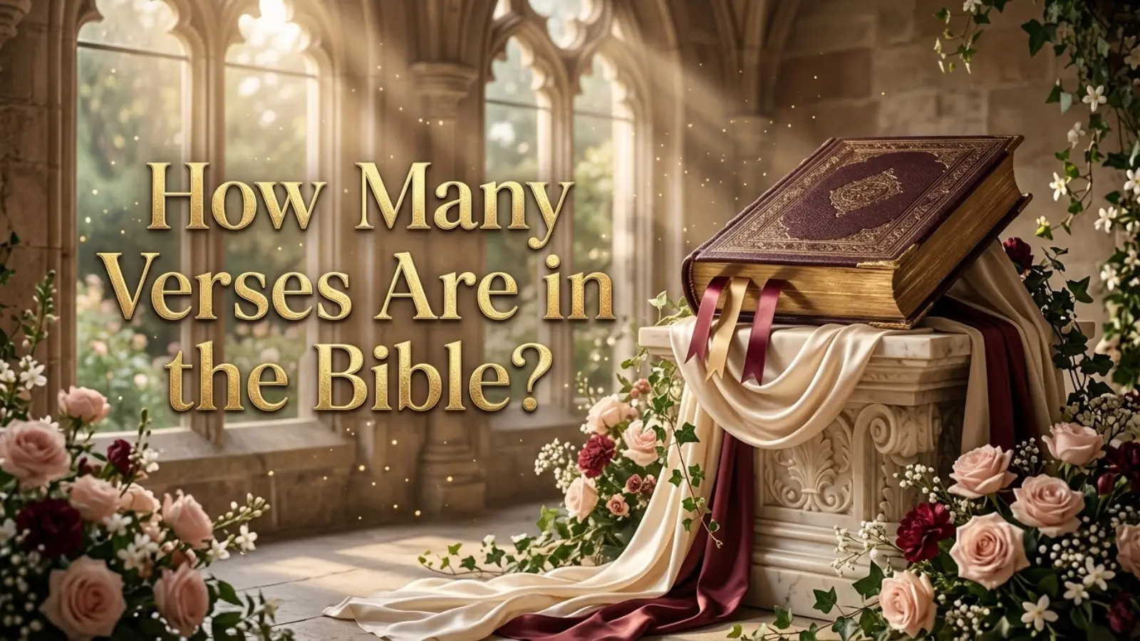 how many verses are in the bible