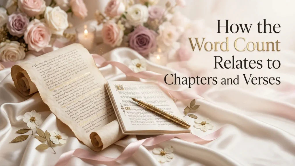 How the Word Count Relates to Chapters and Verses