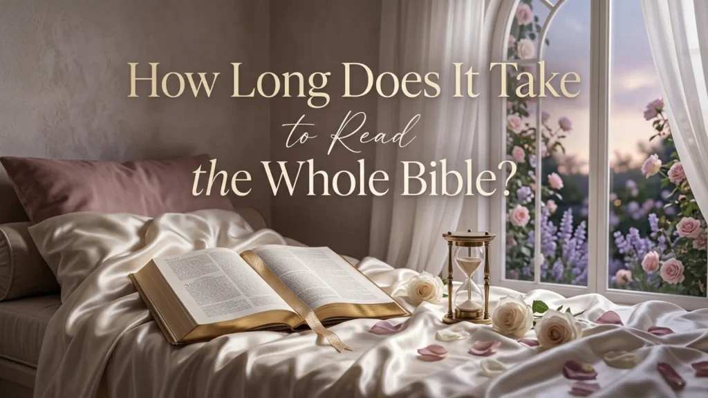 How Long Does It Take to Read the Whole Bible?