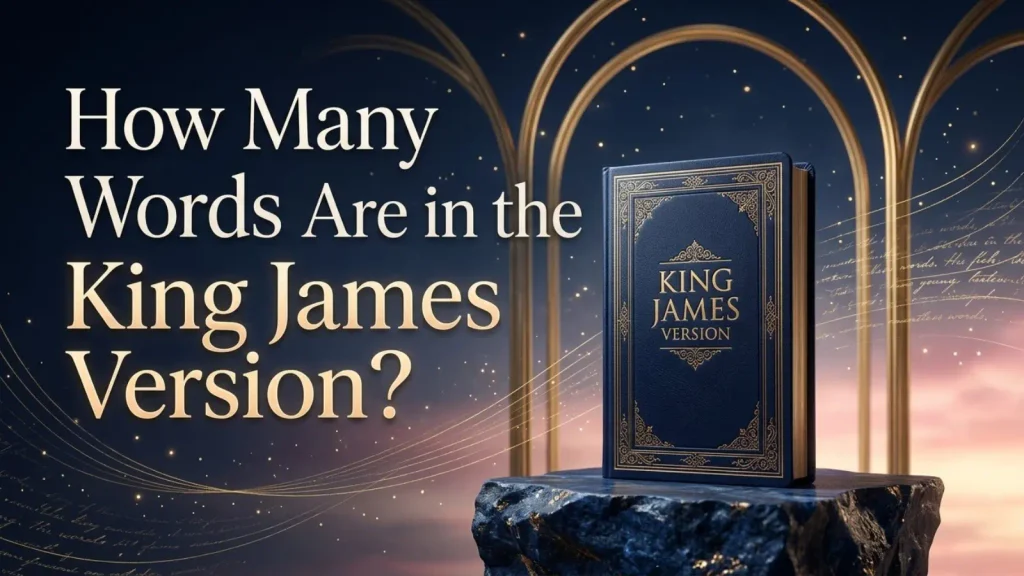 How Many Words Are in the King James Version?