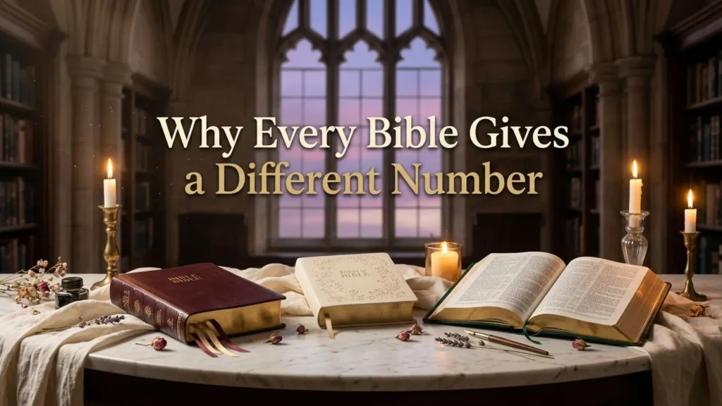 Why Every Bible Gives a Different Number