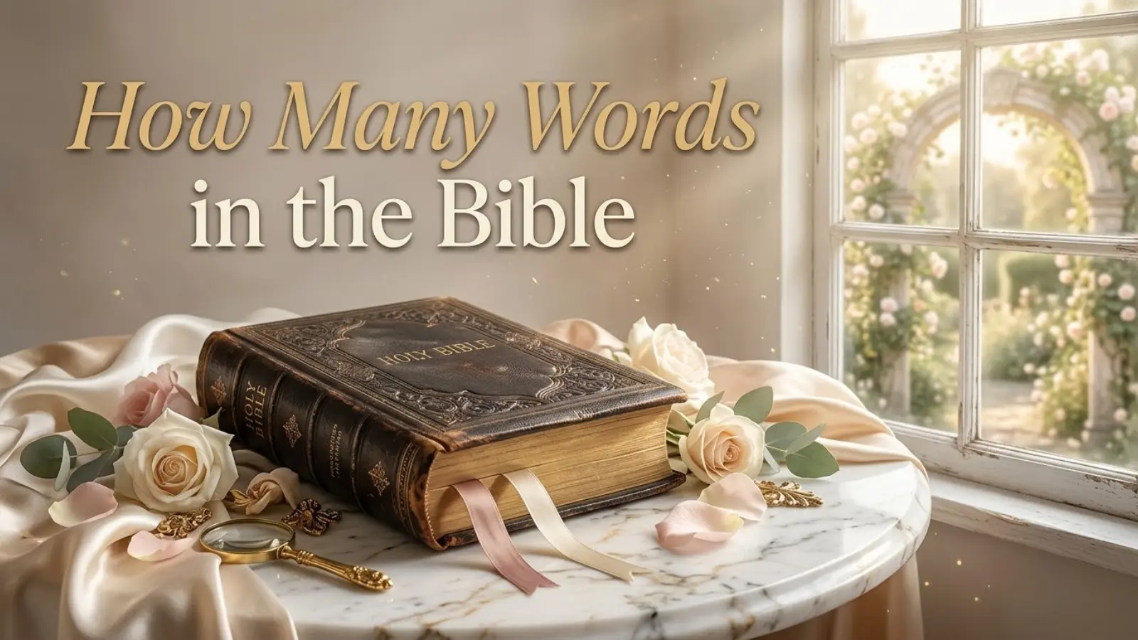how many words in the bible
